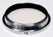 Leica E.Leitz N.Y. Chrome Rim SL Filter for Summitar  1