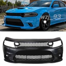 Front Bumper Cover Assembly for 2015-2023 Dodge Charger RT SRT Hellcat Style