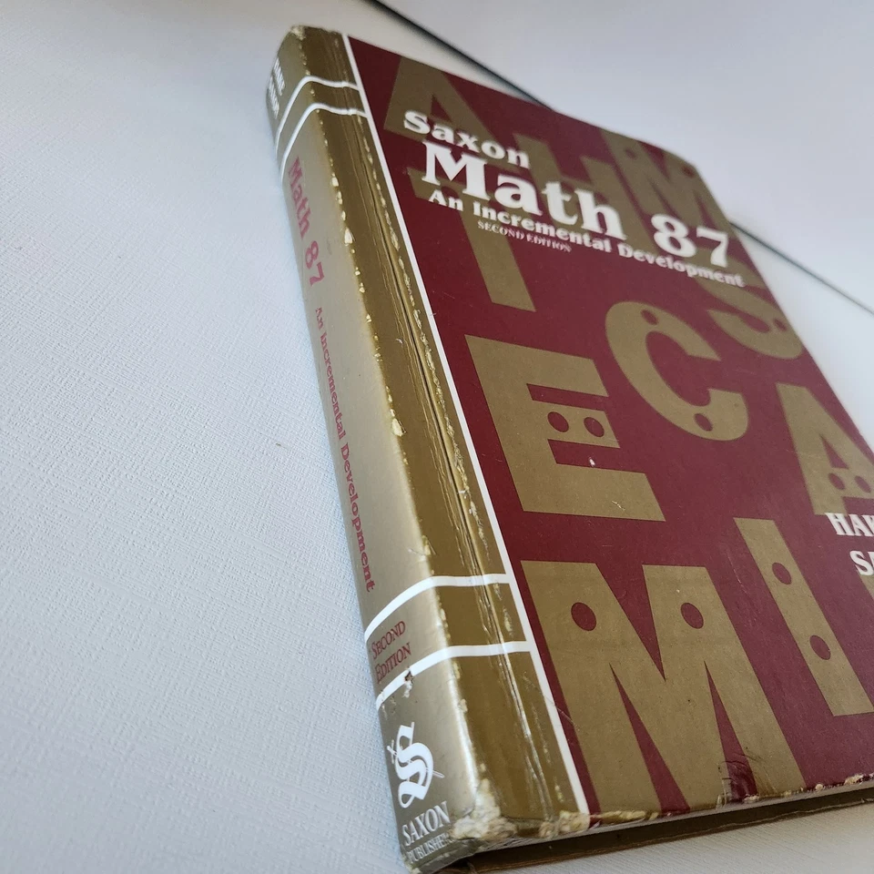 SAXON Math 8/7: An Incremental Development Stephen Hake 2nd Ed Hardcover Teacher - Image 4 of 4