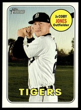 2018 Topps Heritage JaCoby Jones Detroit Tigers #636