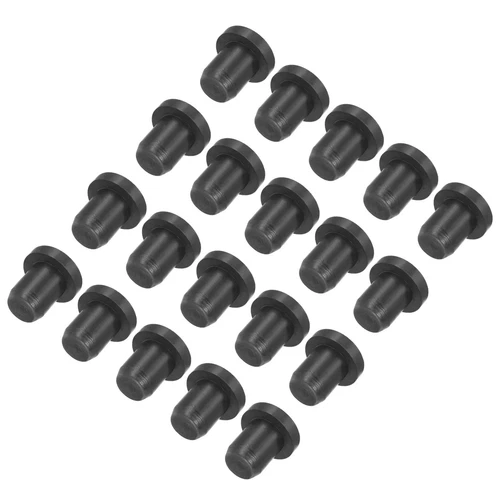 20pcs Silicone Plug Mount 0.19 inch T Shaped Solid Rubber Stopper Hole Plugs - Picture 1 of 7