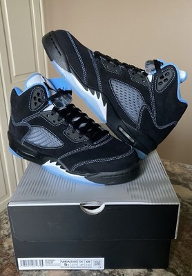 Jordan 5 Retro Grade School Black Carolina / UNC 2026 - Size 5Y/6.5W 440888-008