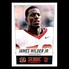 James Wilder Jr. Rookie #378 2014 Panini SCORE Cincinnati Bengals Football Card. rookie card picture