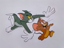 Tom  Jerry Water Bottle Bumper Sticker Decal