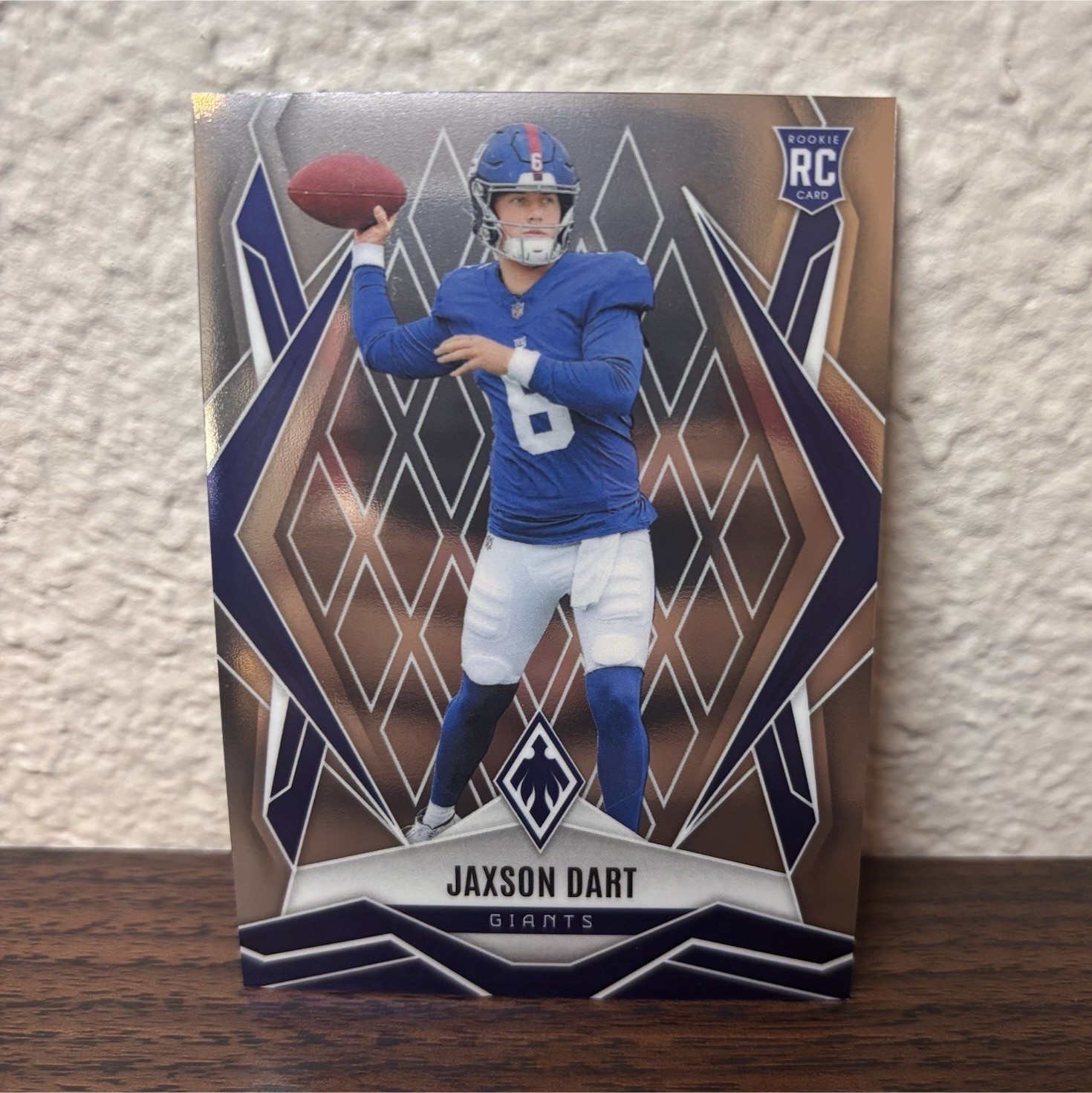 Panini 2025 Phoenix Rookies Jaxson Dart #200 Silver Rookie Giants Football