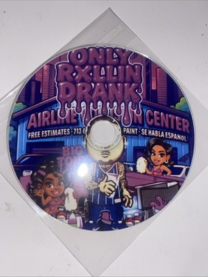 Big Tony Rolling Drank Promo CD Only In Plastic Sleeve