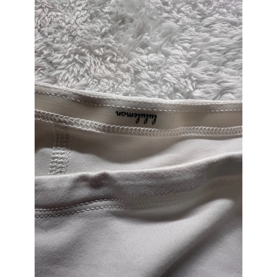 Теннисная юбка Lululemon Pace Rival со средней посадкой многоярусная с оборками бежевая спортивная юбка-шорты 10 - Изображение 4 из 4