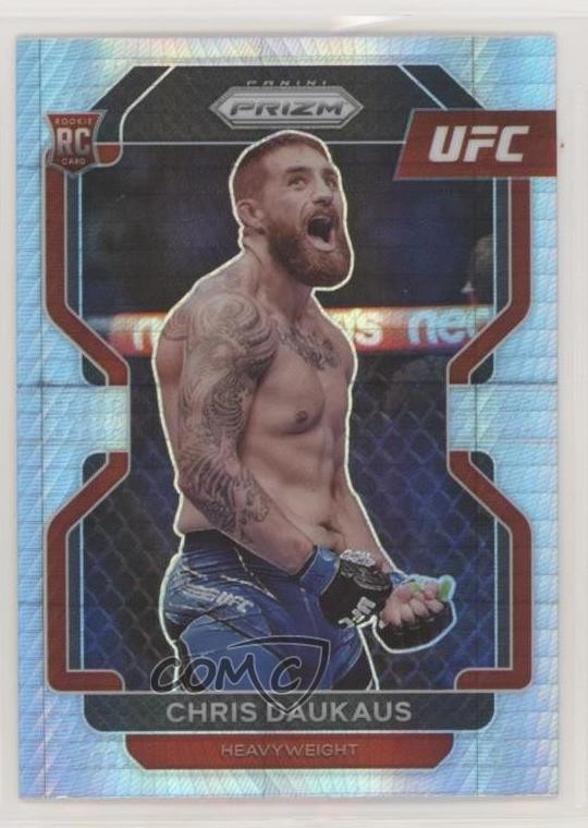 2022 Panini Prizm UFC Hyper Prizm Chris Daukaus #199 06iv