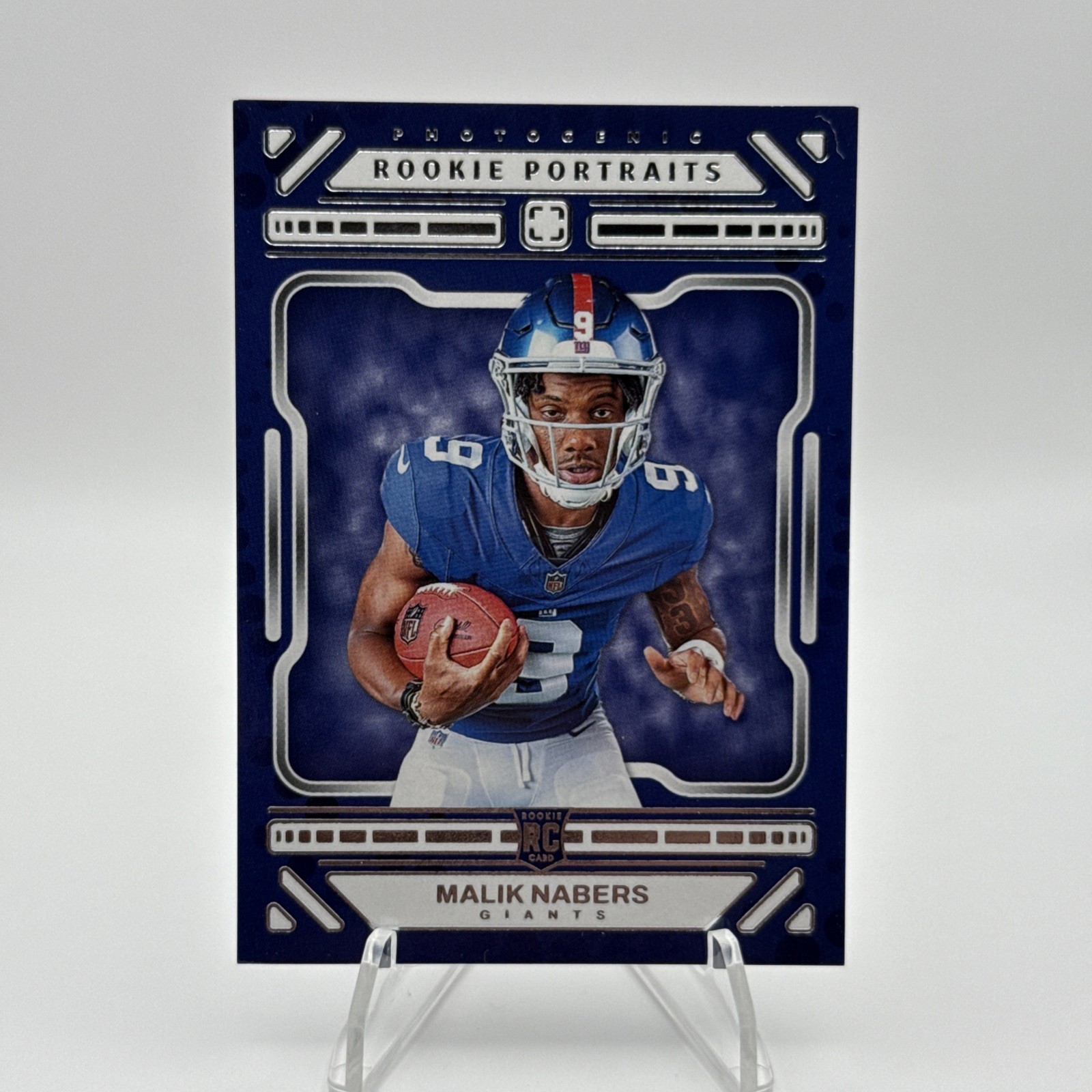 2024 Panini Photogenic - Rookie Portrait Malik Nabers #198 (RC)