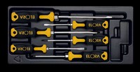 Elora Quatrolit® 2K-Schraubendreher Satz 6 Tlg.