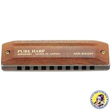 SUZUKI Pure Harp 10 Hole Harmonica MR-550H Key of D