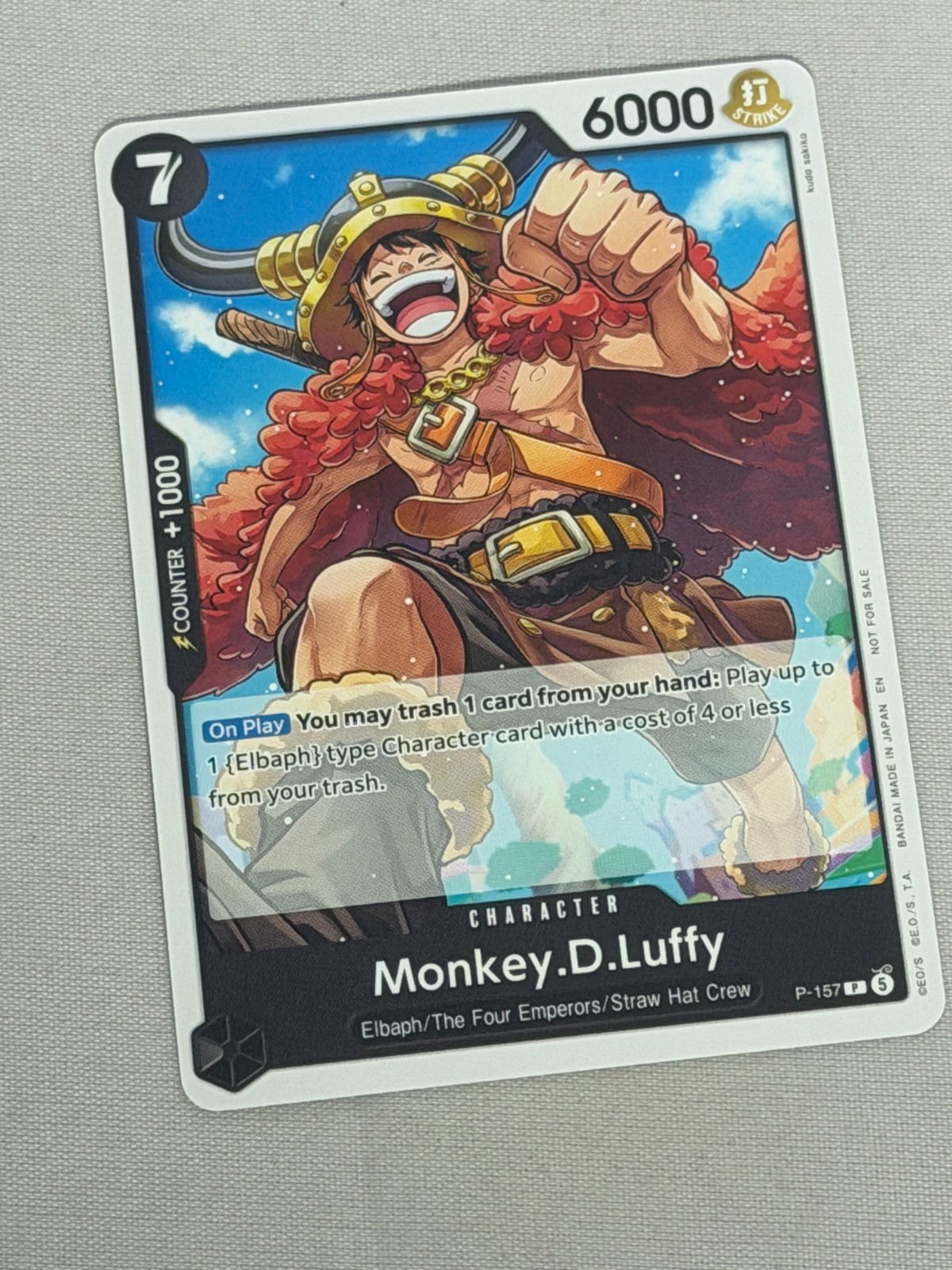 One Piece Monkey.D.Luffy P-157