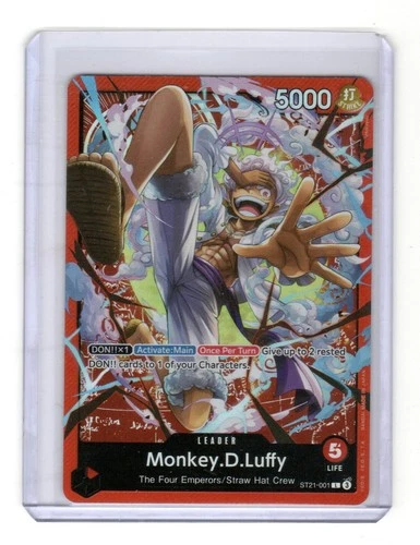 Starter Deck EX: Gear 5 #ST21-001 Monkey.D.Luffy (001)