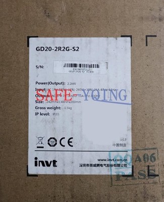 One New INVT Inverter GD20-2R2G-S2 220V/2.2KW *bn