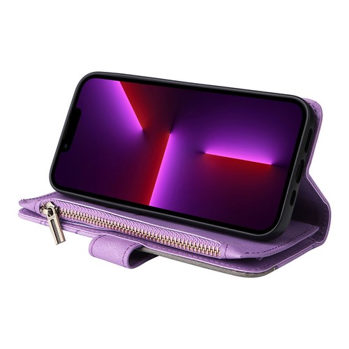 Flip Splice Leather Wallet Phone Case For iPhone 11 12 13 14 15 16 Pro Max XR XS - Picture 44 of 56