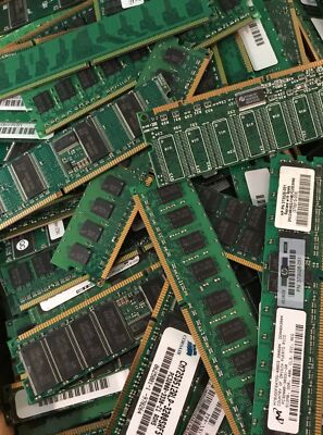 20 Lbs. of Unshielded Scrap Memory for Gold Recovery Ram PC2 PC3 Mix | eBay