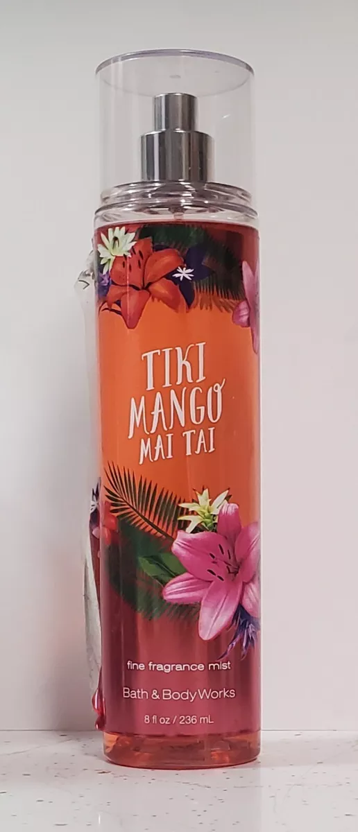 Bath Body Works TIKI MANGO MAI TAI Fine Fragrance Mist Spray 8 oz NEW