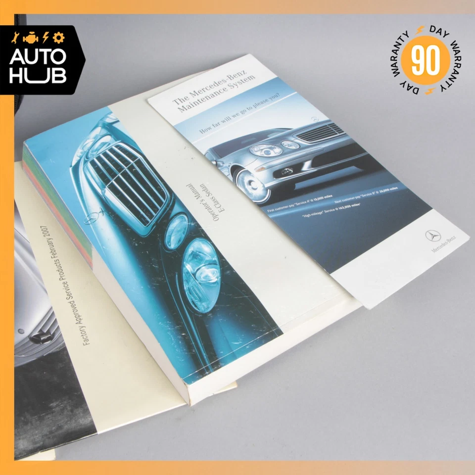 Mercedes-Benz W211 E350 2007 manual del propietario del operador conjunto de libro OEM Foto 4 de 4