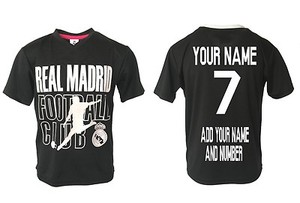 real madrid custom shirt