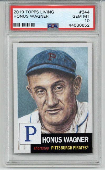 2019 Topps Living Set - Honus Wagner #244 /3707 for sale online | eBay