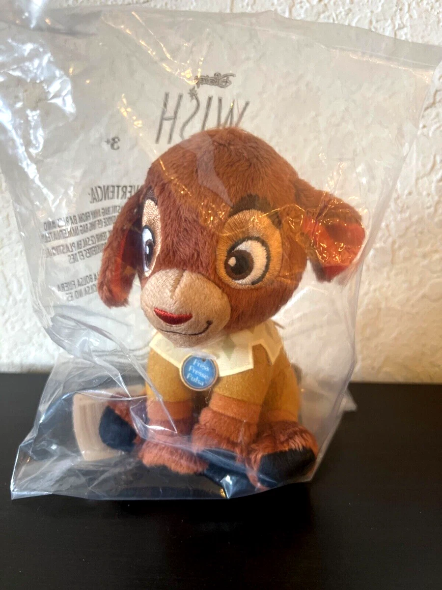 2023 DISNEY Movie WISH Small Plush TALKING VALENTINO Asha's Goat Stuffed  Toy NEW