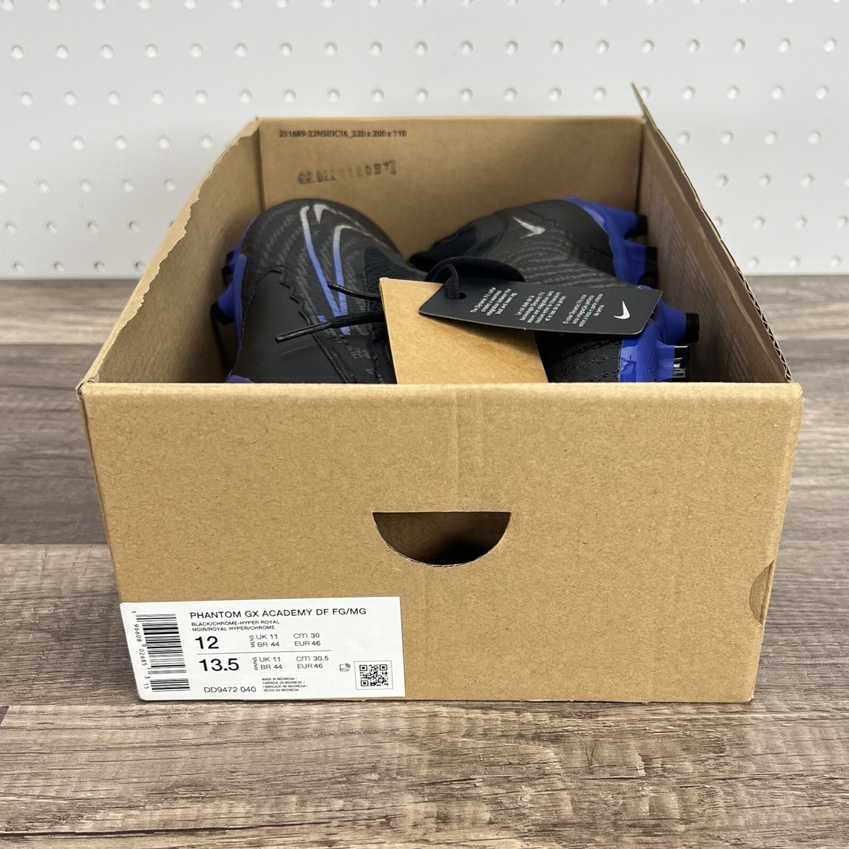 ナイキファントムGX Nike Phantom GX Academy DF FG/MG Black Hyper Royal DD9472
