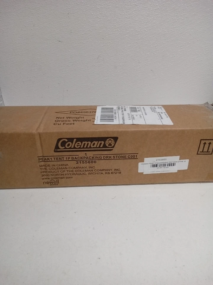 Barraca mochila Coleman Peak1 1 pessoa pedra escura #2B3 - Imagem 2 de 2