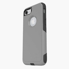 New Shockproof 2-in-1 Durable Hybrid Case GRAY/BLACK For iPhone 7 Plus/8 Plus