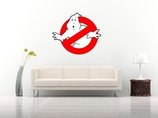 GHOSTBUSTERS film wall car van sticker decal art 6 sizes bedroom office 