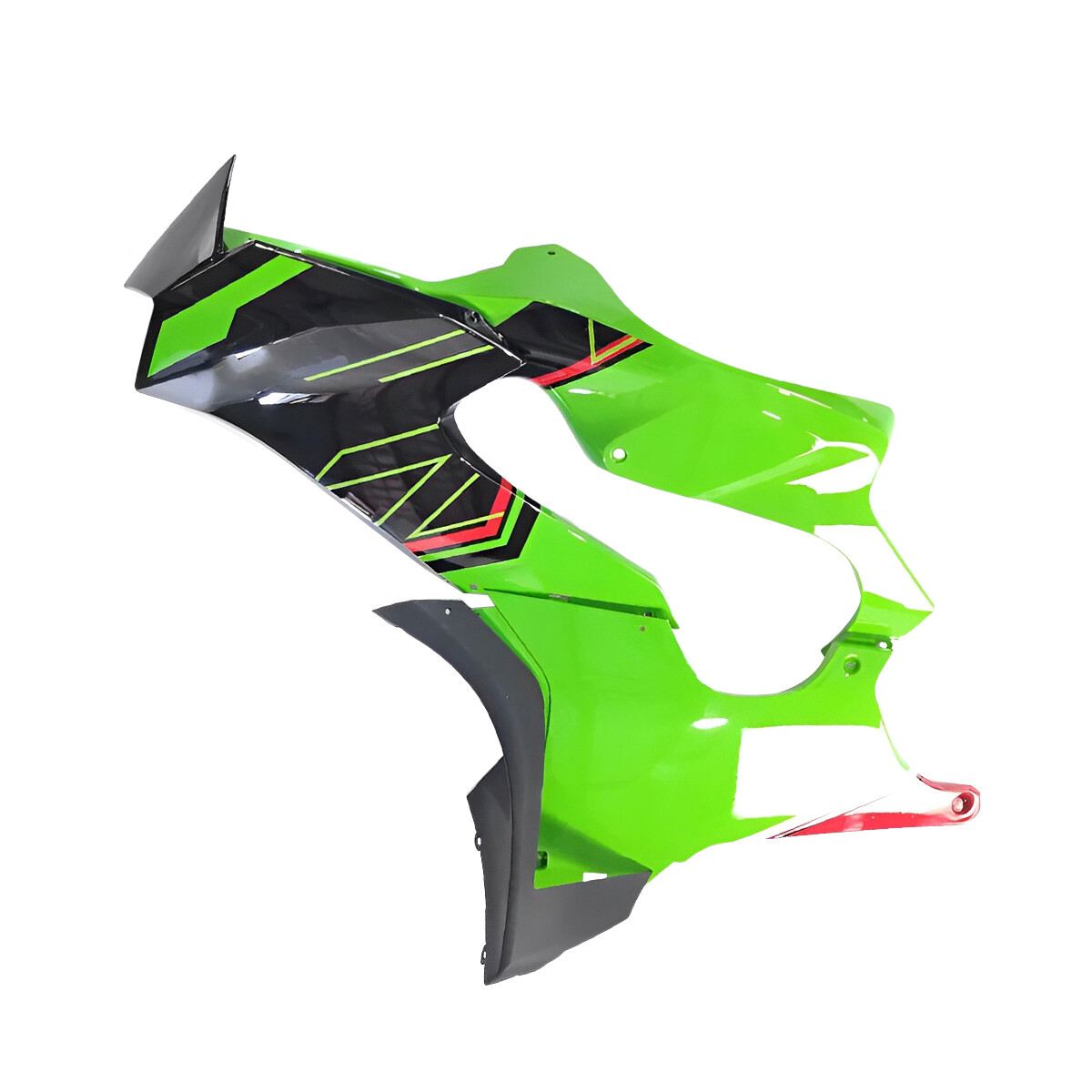 Black Red Green Fairings Kit for 21 22 Ninja ZX10R 2021 2022