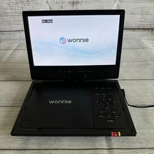 Wonnie Portable 9inch DVD Player W-103. Includes only AC Adapter. TESTED.