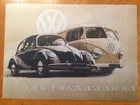 Tin Sign Vintage Der Volkswagen Beetle VW
