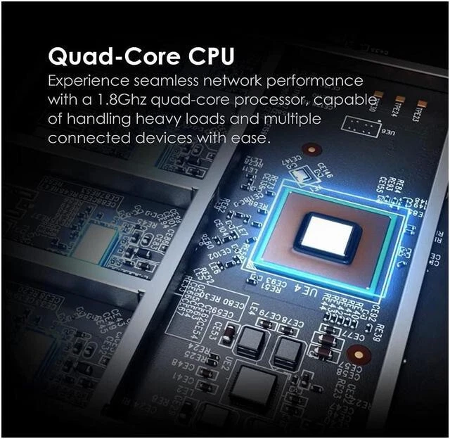 Msi RADIXAX6600 New! Radix Ax6600 Wifi 6 Tri-band Gaming Router - Image 4 of 4