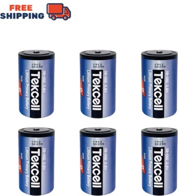 6pcs For Tekcell SB-D02 3.6V 19000MAH Battery Non-rechargeable Li-ion Battery