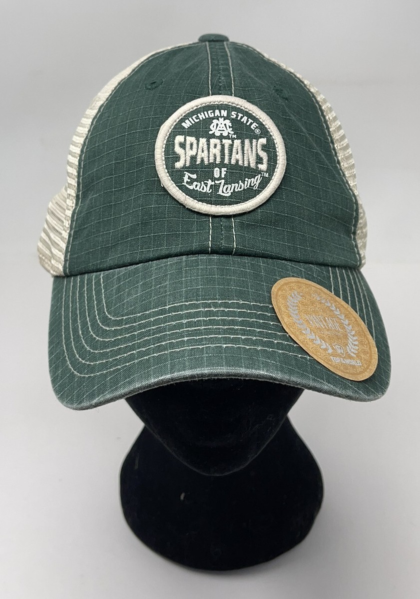 MICHIGAN STATE SPARTANS, Mesh Back Top Of The World Snapback