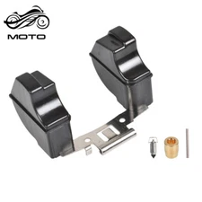 Carburetor Float Valve Pin Needle Seat Set Fit For Yamaha YFM250 YFM350 YFM400