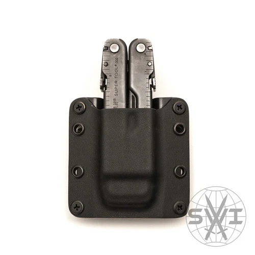 SWI Kydex Holder Belt Pouch Case for Leatherman Super Tool 300 & Rebar