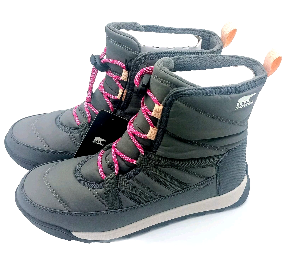 Sorel Whitney II Waterproof Winter Insulated Boot Youth Size NEW