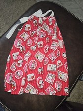 Peanuts Snoopy Woodstock Valentines Dress With Hearts Size 3t/4t Hand Made
