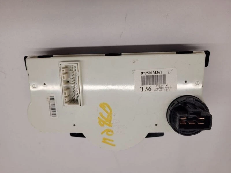 2010-2013 KIA FORTE MANUAL AC HEATER TEMPERATURE CLIMATE CONTROL OEM - Image 2 of 4