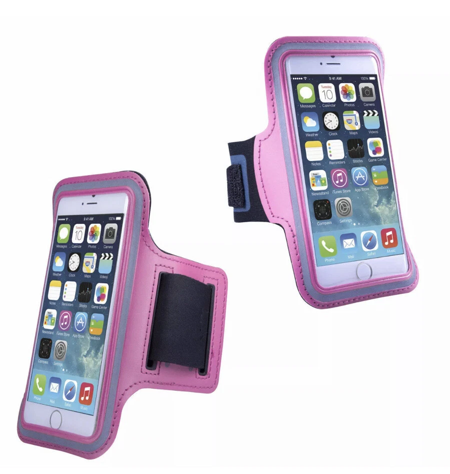 Water-Resistant Armband Sport GYM Running For iPhone 7 Plus UK SELLER Pink - Image 2 of 4