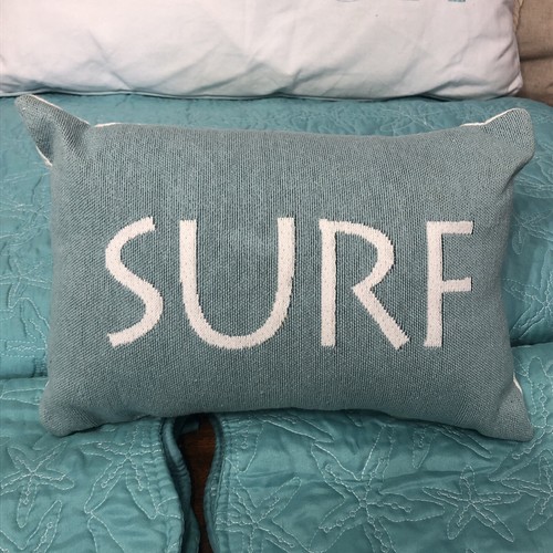 BEACH OCEAN Full Queen Turquoise Bedspread 2 Pillow Shams & 4 Pillows Starfish - Picture 4 of 8