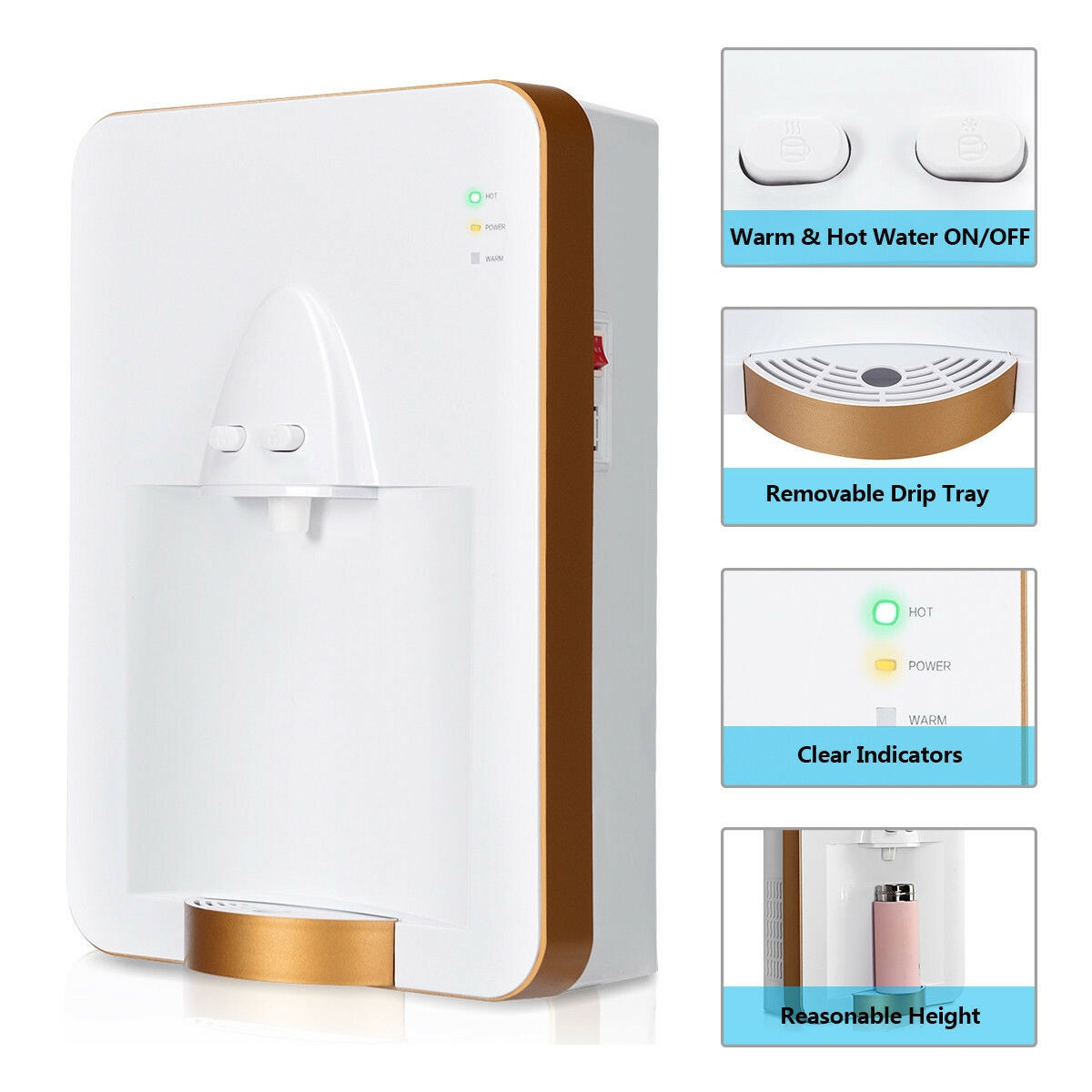 wall mounted hot water dispenser