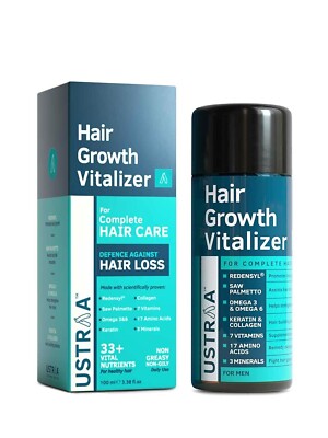USTRAA Hair Growth Vitalizer - Steigert das Haarwachstum, verhindert Haarausf...