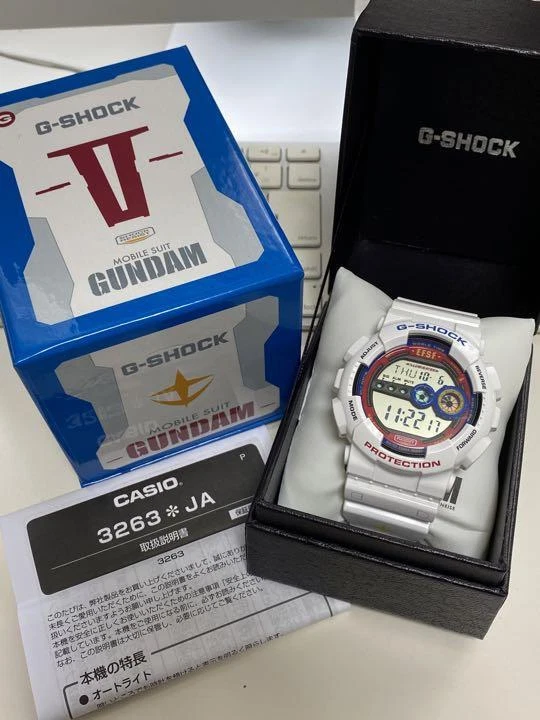 CASIO G-SHOCK × Gundam II 35th Anniversary Limited Digital Watch