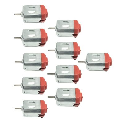 10 Stck. 130 Kleinmotor DC 3-12V Ultra High Speed Zum Selbermachen Hobby Fernbedienung Spielzeugauto