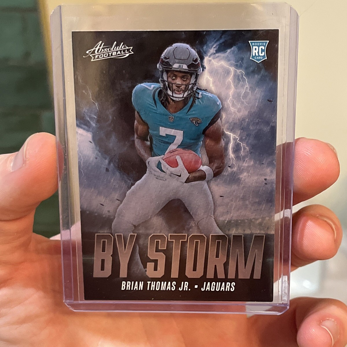 2024 Panini Absolute Brian Thomas Jr By Storm Rookie RC #BS 2024 Panini Absolute Brian Thomas Jr By Storm Rookie RC #BS