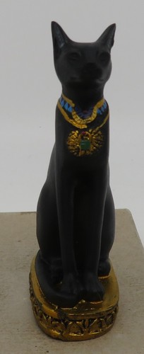 FIGUR FIGUR HARZ KATZE BASTET ÄGYPTISCHE GÖTTIN DER MUTTERSCHAFT zur Auswahl - Bild 3 von 16