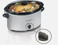 3D Control Temp Knob for Hamilton Beach 7-Quart Crock Pot Slow Cooker 33149