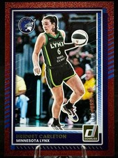2025 Panini WNBA Donruss - Bridget Carleton #4 - Red Shimmer /399 - Lynx